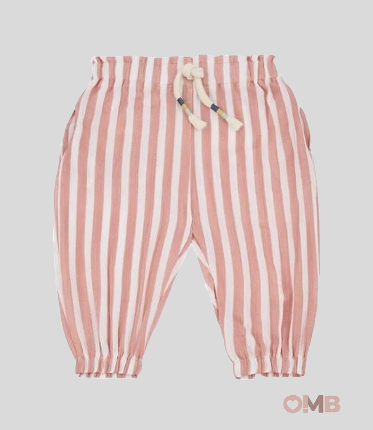 Pantalone neonato 1+inthefamily Zoe Pesca<BR/> ZOE PESCA 1+INTHEFAMILY