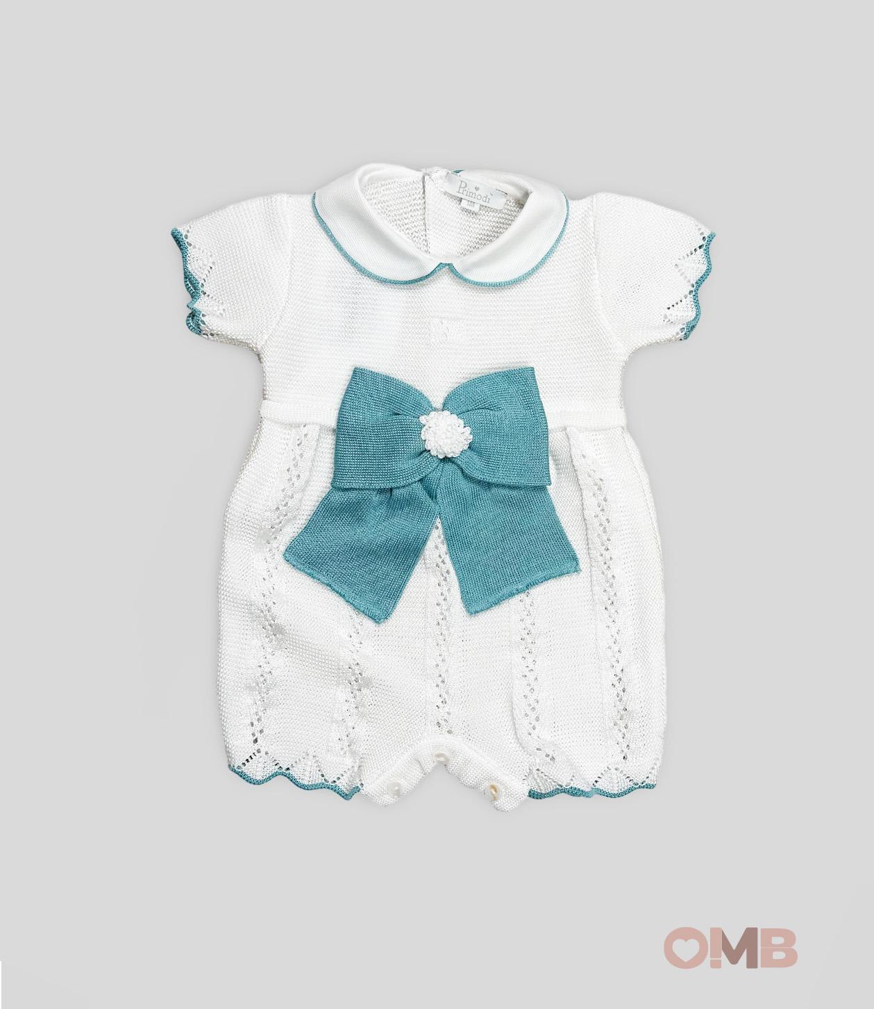 Tutina Neonata PRIMODI BEBE 3408.5 Bianco 3408.5 VERDE PRIMODI BEBE