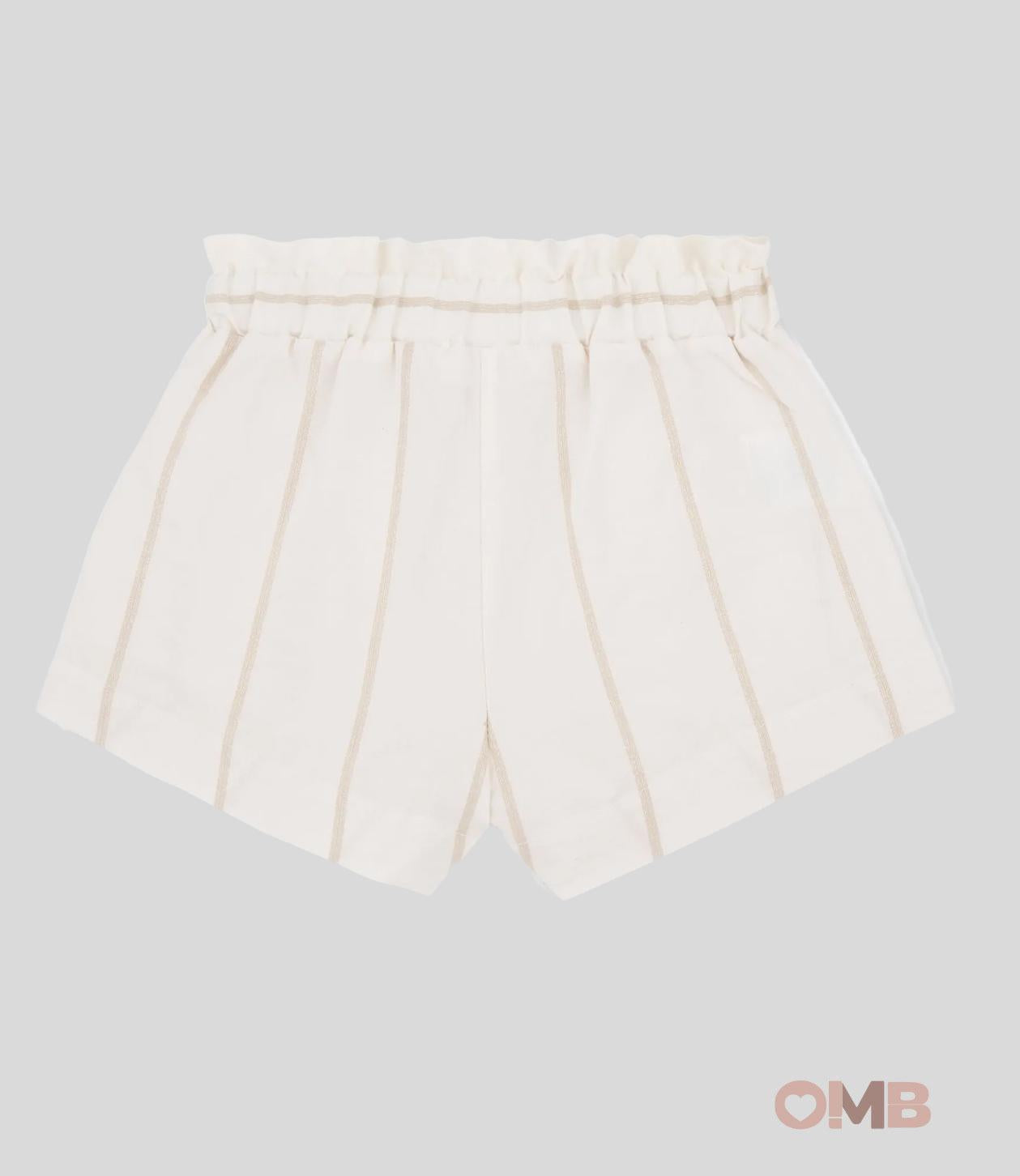 Shorts Neonata 1+inthefamily Aisha bianco AISHA BIANCO 1+INTHEFAMILY