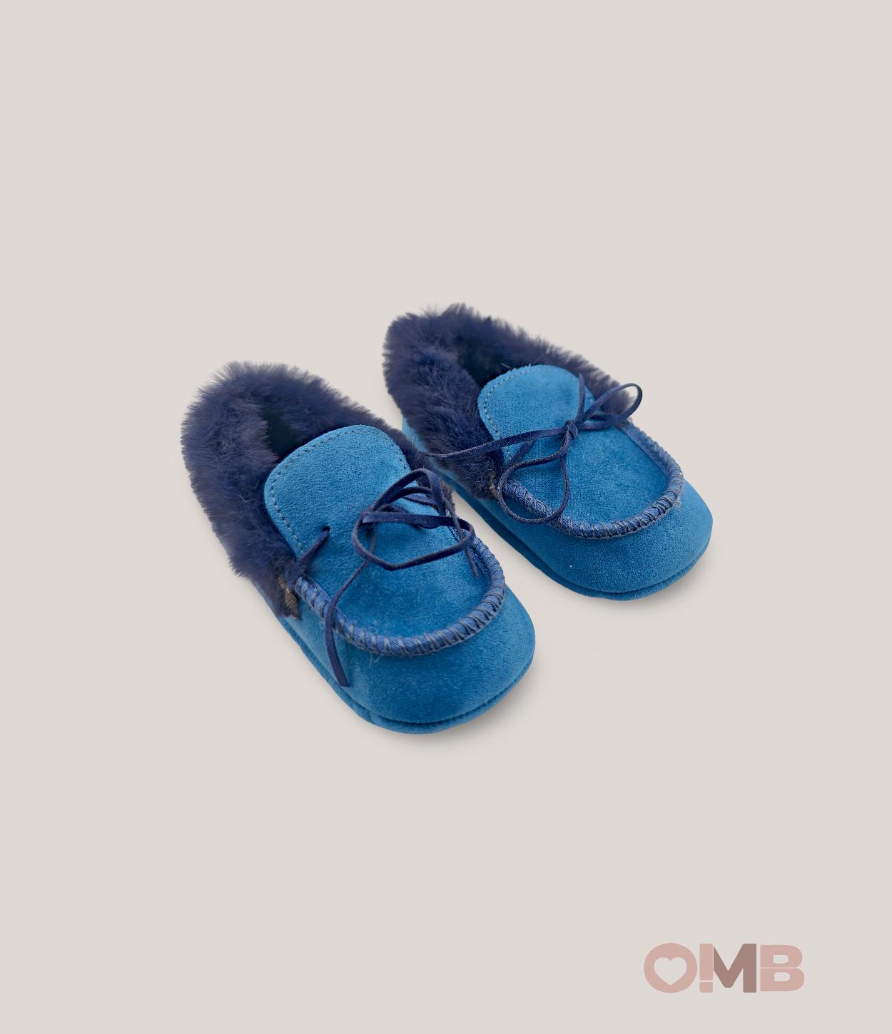 Scarpe neonata AMBARABA' SM3675T0885 Blu SM3675/T0885 BLU AMBARABA' 