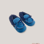Scarpe neonata AMBARABA' SM3675T0885 Blu SM3675/T0885 BLU AMBARABA' 