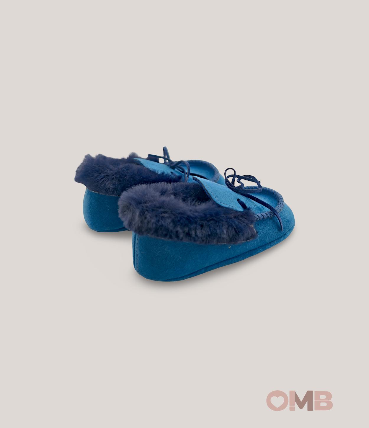 Scarpe neonata AMBARABA' SM3675T0885 Blu SM3675/T0885 BLU AMBARABA' 