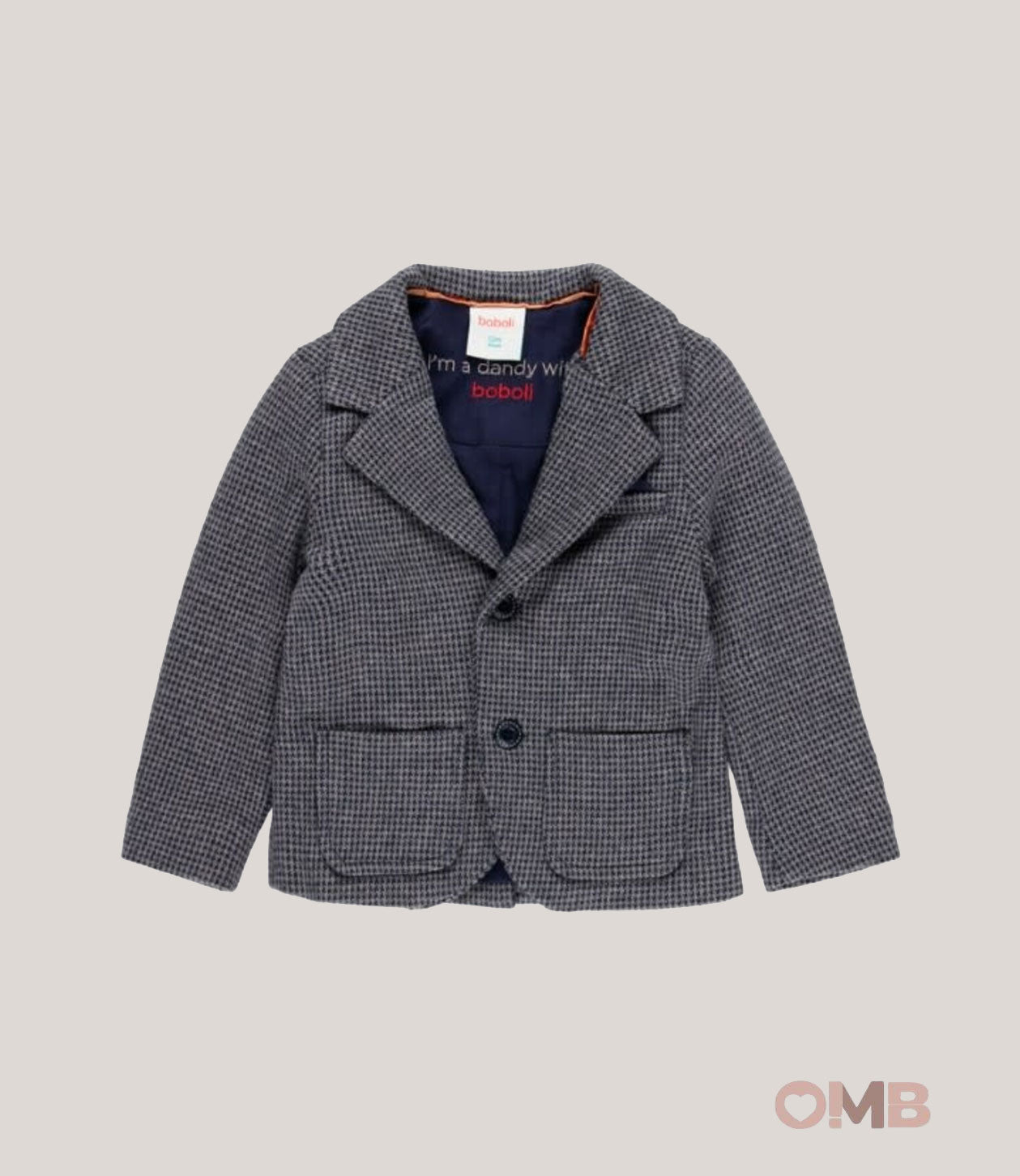 Giacca neonato Boboli 715137 grigia 715137 GRIGIO BOBOLI 