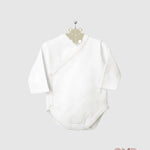 Body CALAMARO BABY neonato 01206 Bianco 01206 BIANCO CALAMARO BABY 