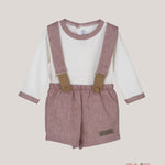 Completo neonato Calamaro Baby 17762 granata 17762 GRANATA CALAMARO BABY 