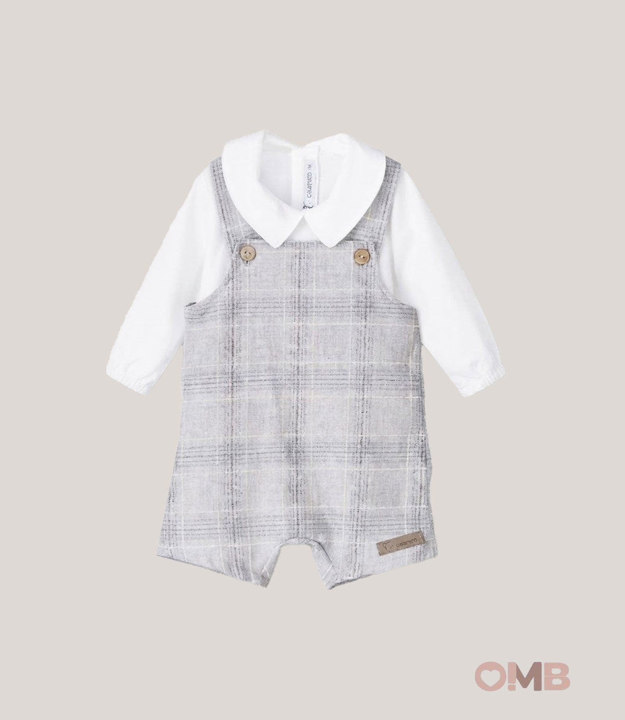 Completo neonato Calamaro Baby 17791 grigio 17791 GRIGIO CALAMARO BABY 