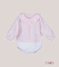 Body CALAMARO BABY neonata 19037 rosa