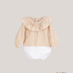 Body CALAMARO BABY neonata 19099 nudo 19099 NUDO CALAMARO BABY 