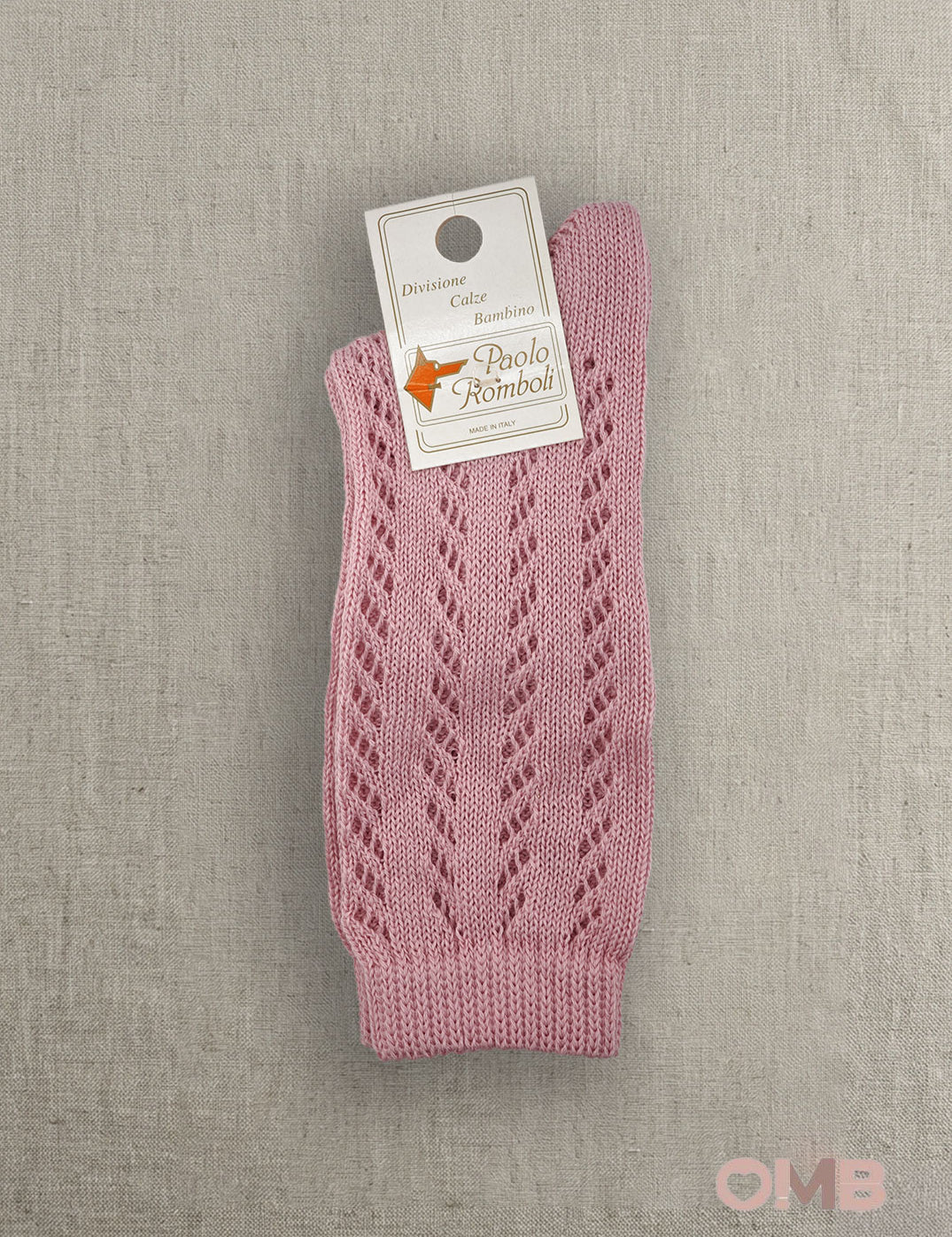 Calzini PAOLO ROMBOLI bambina BAL34 Rosa BAL34 ROSA ANTICO PAOLO ROMBOLI 