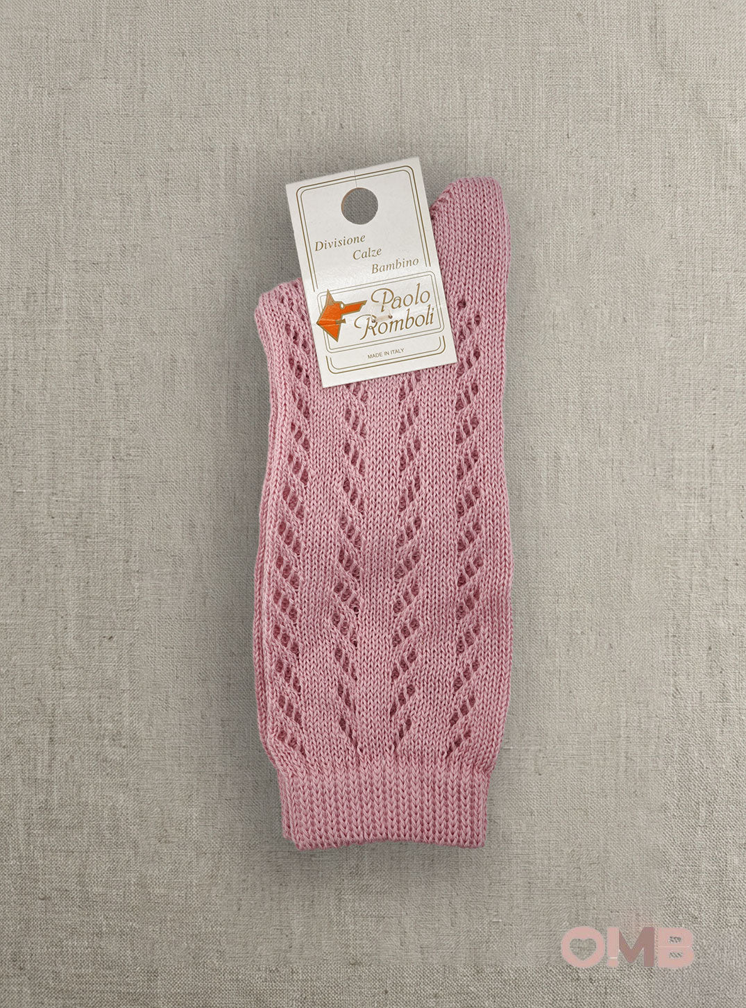 Calzini PAOLO ROMBOLI bambina BAL34 Rosa BAL34 ROSA ANTICO PAOLO ROMBOLI 