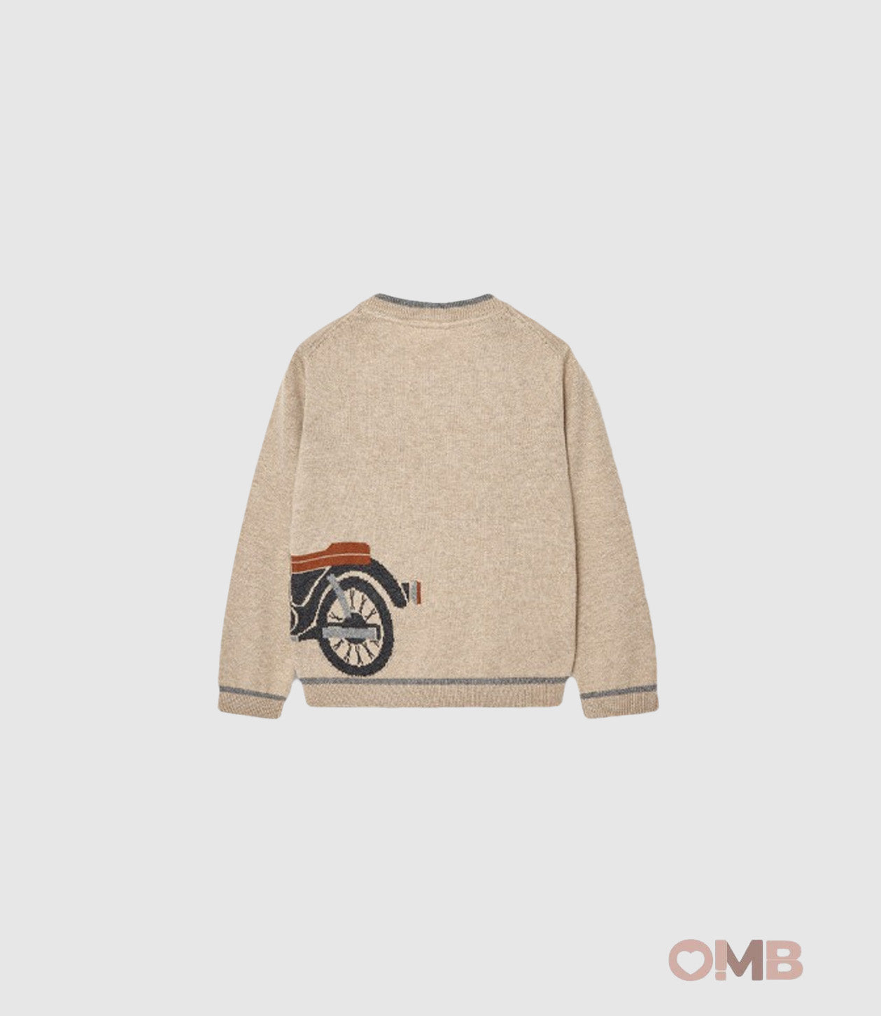 Maglione BOBOLI bambino 737063 Beige 737063 MOTO BOBOLI 