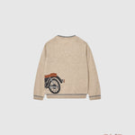 Maglione BOBOLI bambino 737063 Beige 737063 MOTO BOBOLI 