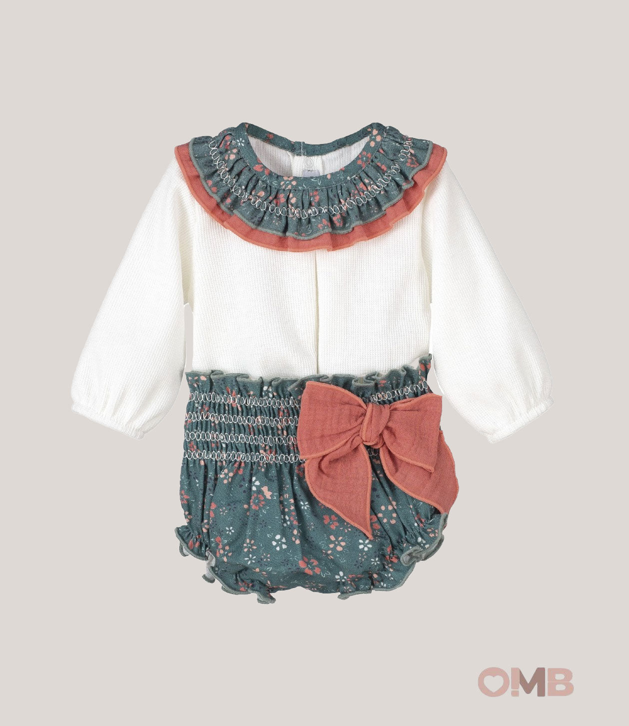 Completo neonata Calamaro Baby 17882 verde 17882 VERDE CALAMARO BABY 