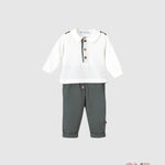 Coordinato CALAMARO BABY bambino 17885N Verde 17885N VERDE CALAMARO BABY 