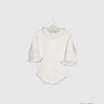 Body CALAMARO BABY neonata 18012 Panna 18012 PANNA CALAMARO BABY 