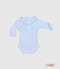 Body CALAMARO BABY neonata 19001 Celeste