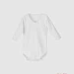 Body CALAMARO BABY neonata 19088 Bianco 19088 BIANCO CALAMARO BABY 