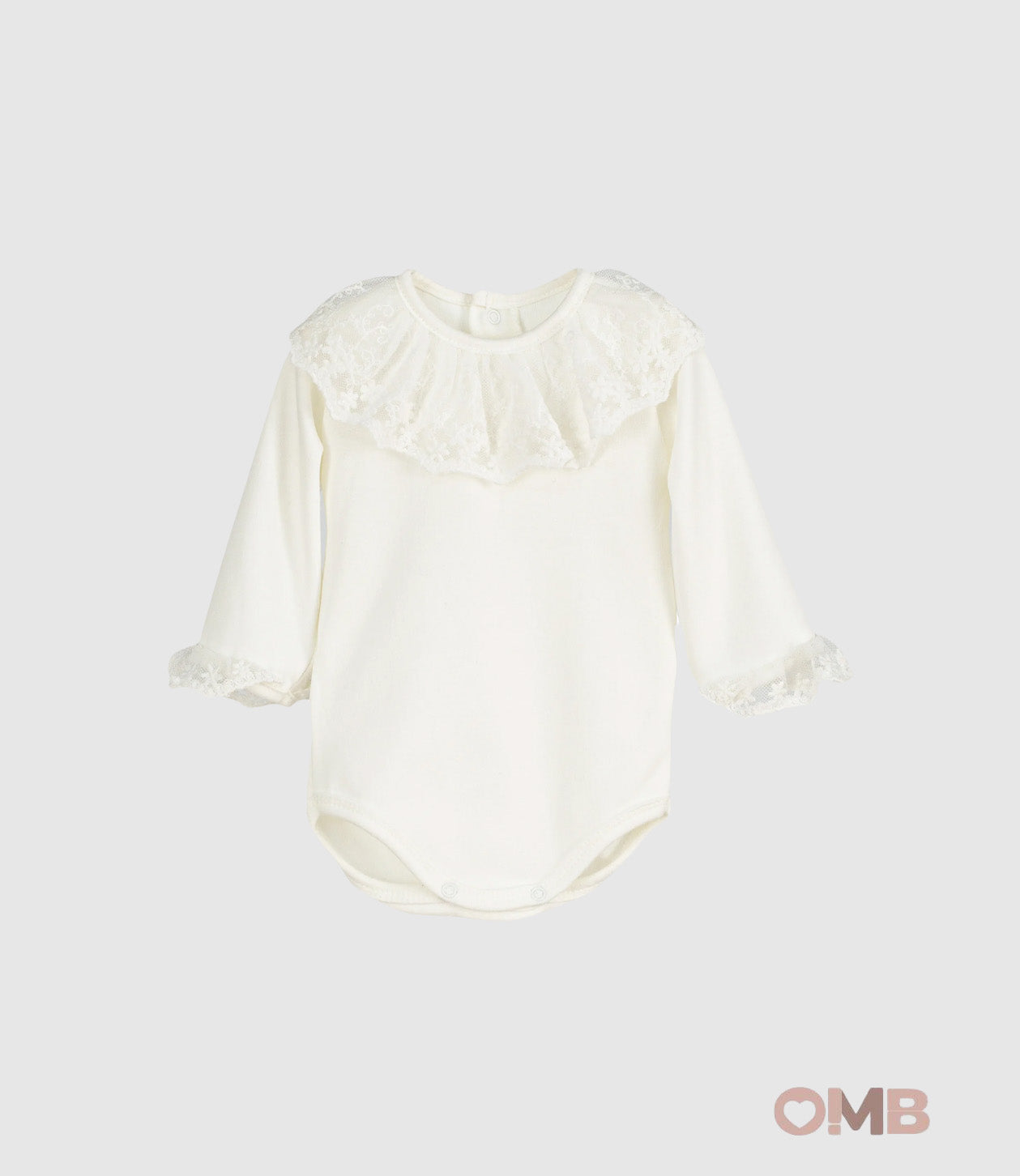 Body CALAMARO BABY neonata 19094 Panna 19094 PANNA CALAMARO BABY 