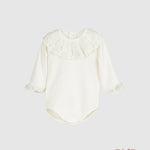 Body CALAMARO BABY neonata 19094 Panna 19094 PANNA CALAMARO BABY 