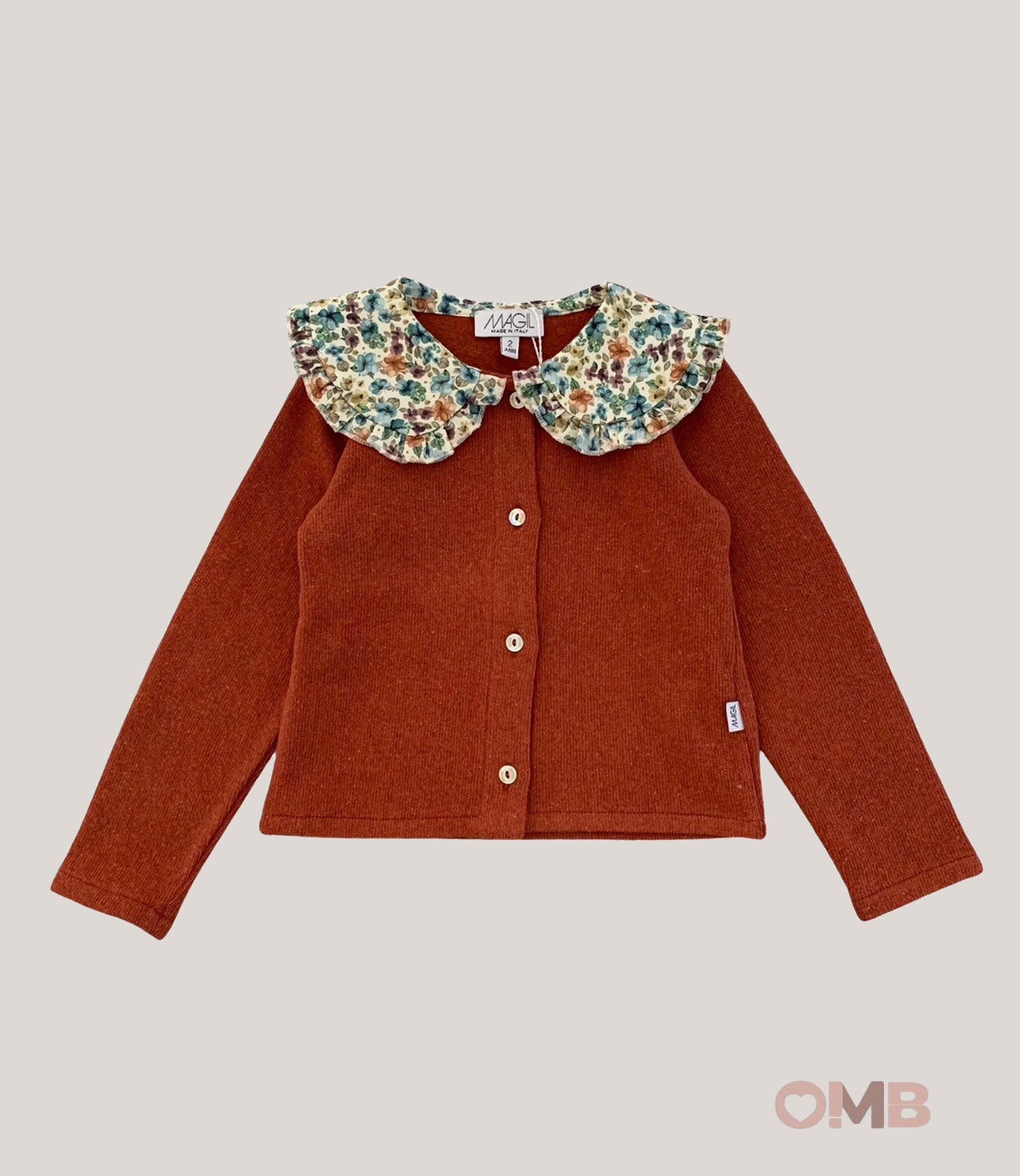 Cardigan Magil bambina 22006 bruciato 22006 BRUCIATO MAGIL 