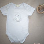 Body Neonato Nanan 004 cielo 004 AZZURRO NANAN 
