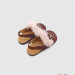 Sabot PANYNO bambina B3107 Bronzo<BR/> B3107. GLITTER PANYNO 