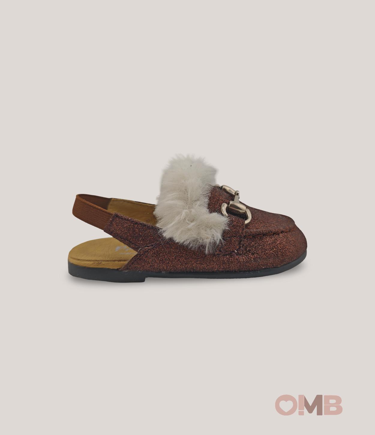 Sabot PANYNO bambina B3107 Bronzo B3107 GLITTER PANYNO 