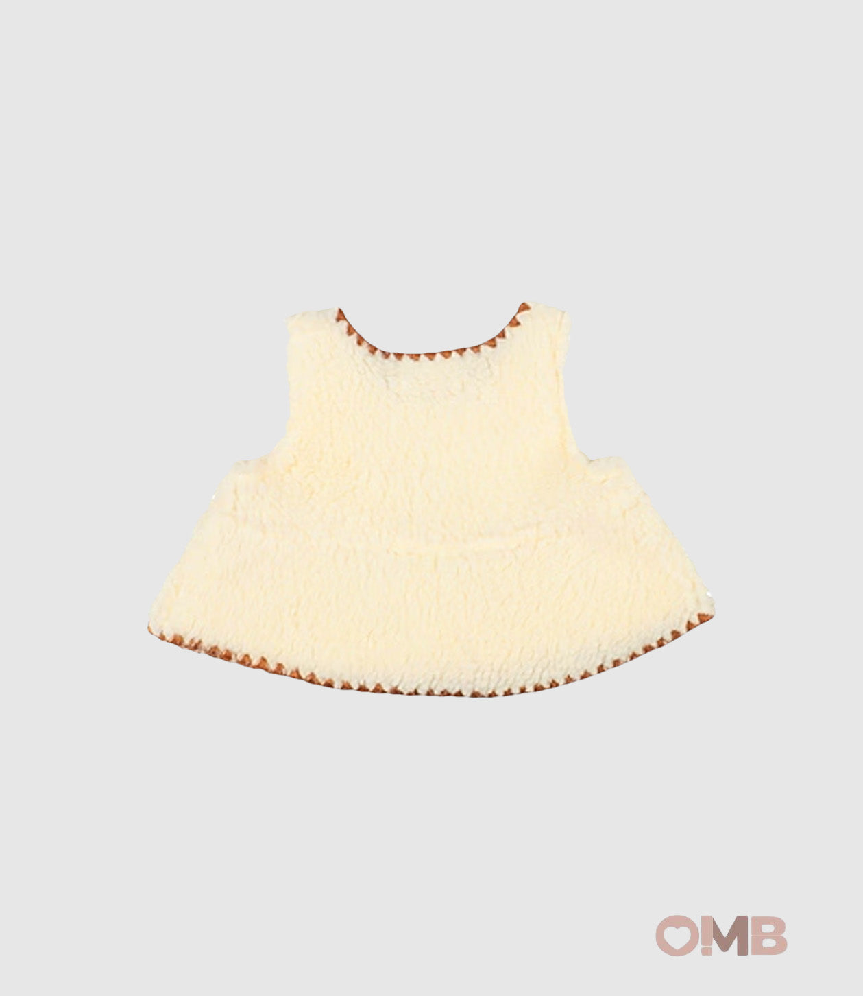 Gilet ZHOE & TOBIAH bambina BEE5 Naturale BEE5 NATURALE ZHOE & TOBIAH 