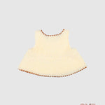 Gilet ZHOE & TOBIAH bambina BEE5 Naturale BEE5 NATURALE ZHOE & TOBIAH 