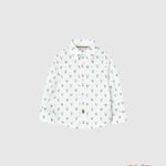 Camicia BOBOLI bambino 719232 Bianca<BR/> 719232 CANE BOBOLI 
