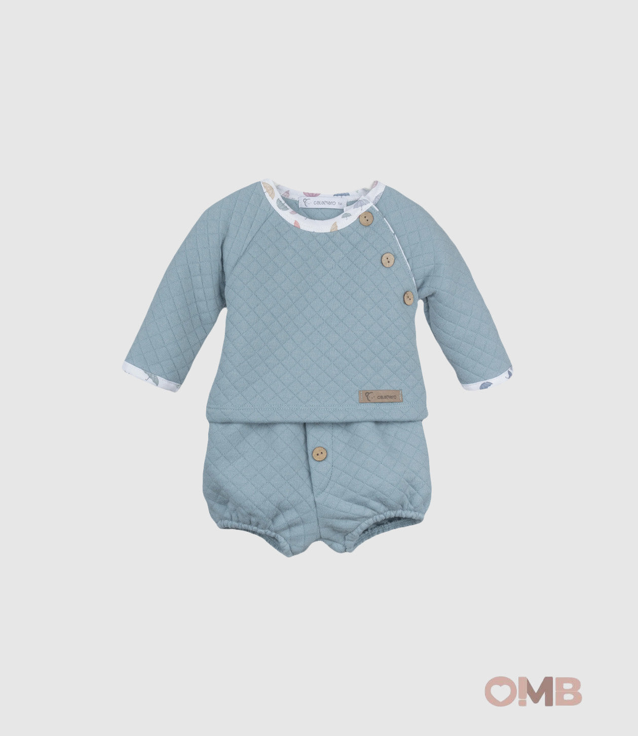 Completo CALAMARO BABY neonato 11033 Ottanio 11033 OTTANIO CALAMARO BABY 