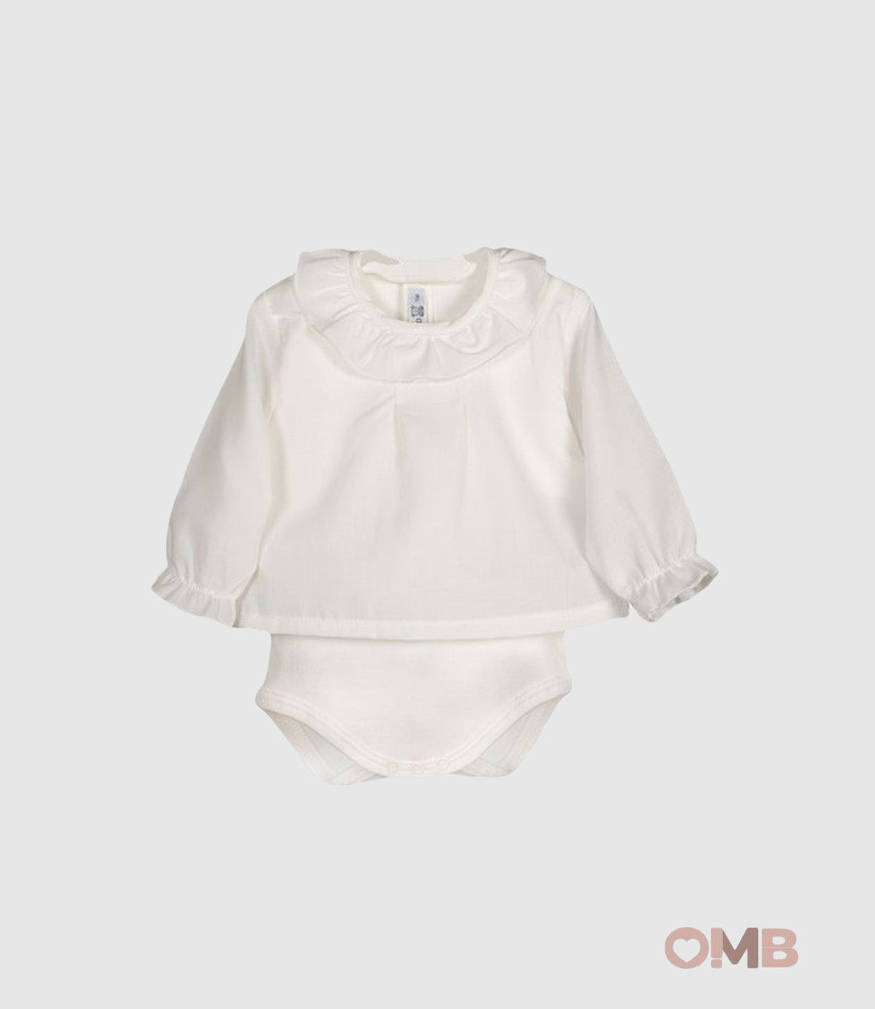 Body CALAMARO BABY neonata 19023 Crudo 19023 CRUDO CALAMARO BABY 