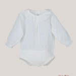 Body CALAMARO BABY neonata 19037 Bianco 19037 BIANCO CALAMARO BABY 
