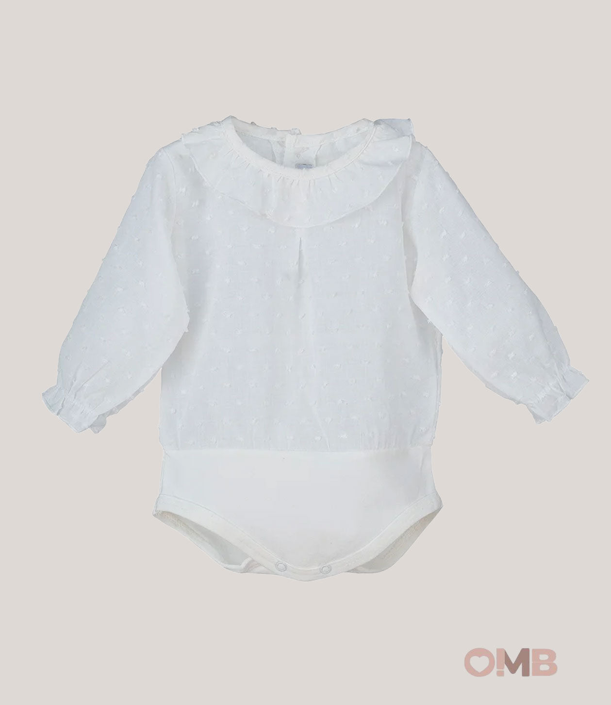 Body CALAMARO BABY neonata 19037 Bianco 19037 BIANCO CALAMARO BABY 