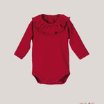 Body CALAMARO BABY neonata 19085 rosso 19085 ROSSO CALAMARO BABY 