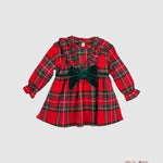 Abito CALAMARO BABY bambina 21284 Rosso 21284 ROSSO CALAMARO BABY 