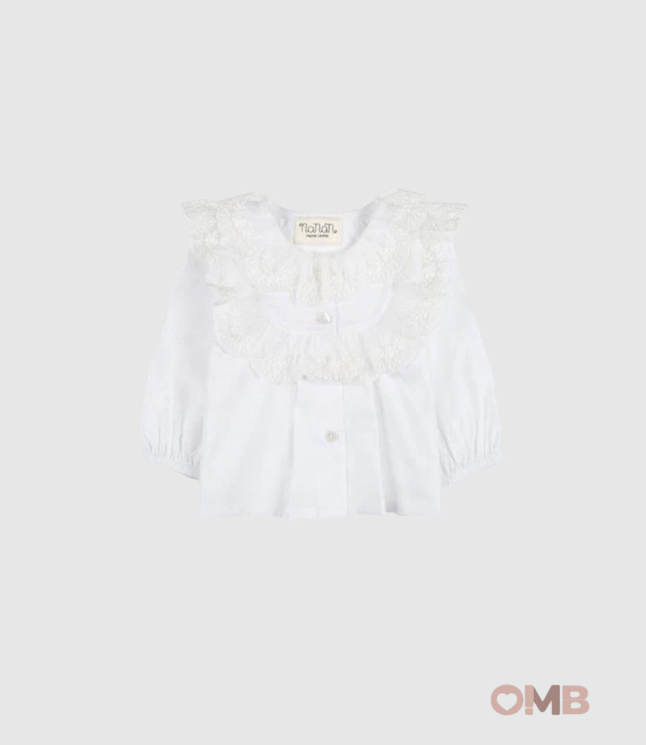 Blusa NANAN neonata 434 Bianca 434 BIANCO NANAN 