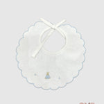 Bavaglino Neonato PEPECE' 305 Bianco<BR/> 305 CIELO PEPECE' 