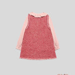 Abito bambina ABEL&LULA 5526 Rosso<BR/> 5526 ROSSO ABEL&LULA 