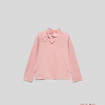 Maglia bambina ABEL&LULA 5607 Rosa<BR/> 5607 PETALO ABEL&LULA 