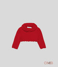 Cardigan neonata ABEL&LULA 5817 Rosso