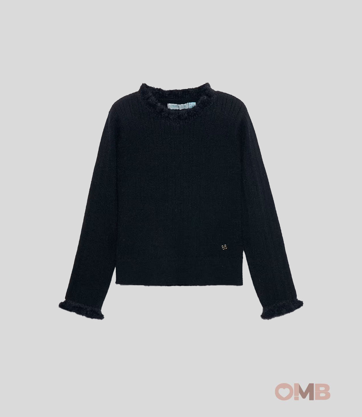 Maglia Abel&Lula bambina 5835 Nero<BR/> 5835 NERO ABEL&LULA 