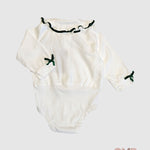 Camicia ARC EN CIEL neonata 1137 Bianco 1137 BCO-VERDE ARC EN CIEL 