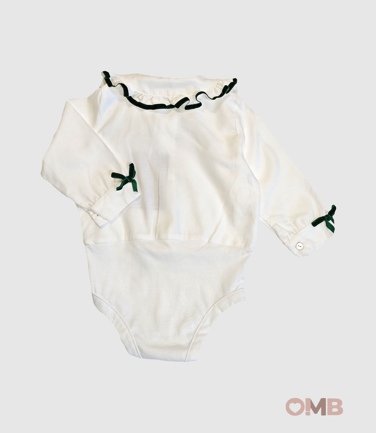 Camicia ARC EN CIEL neonata 1137 Bianco 1137 BCO-VERDE ARC EN CIEL 