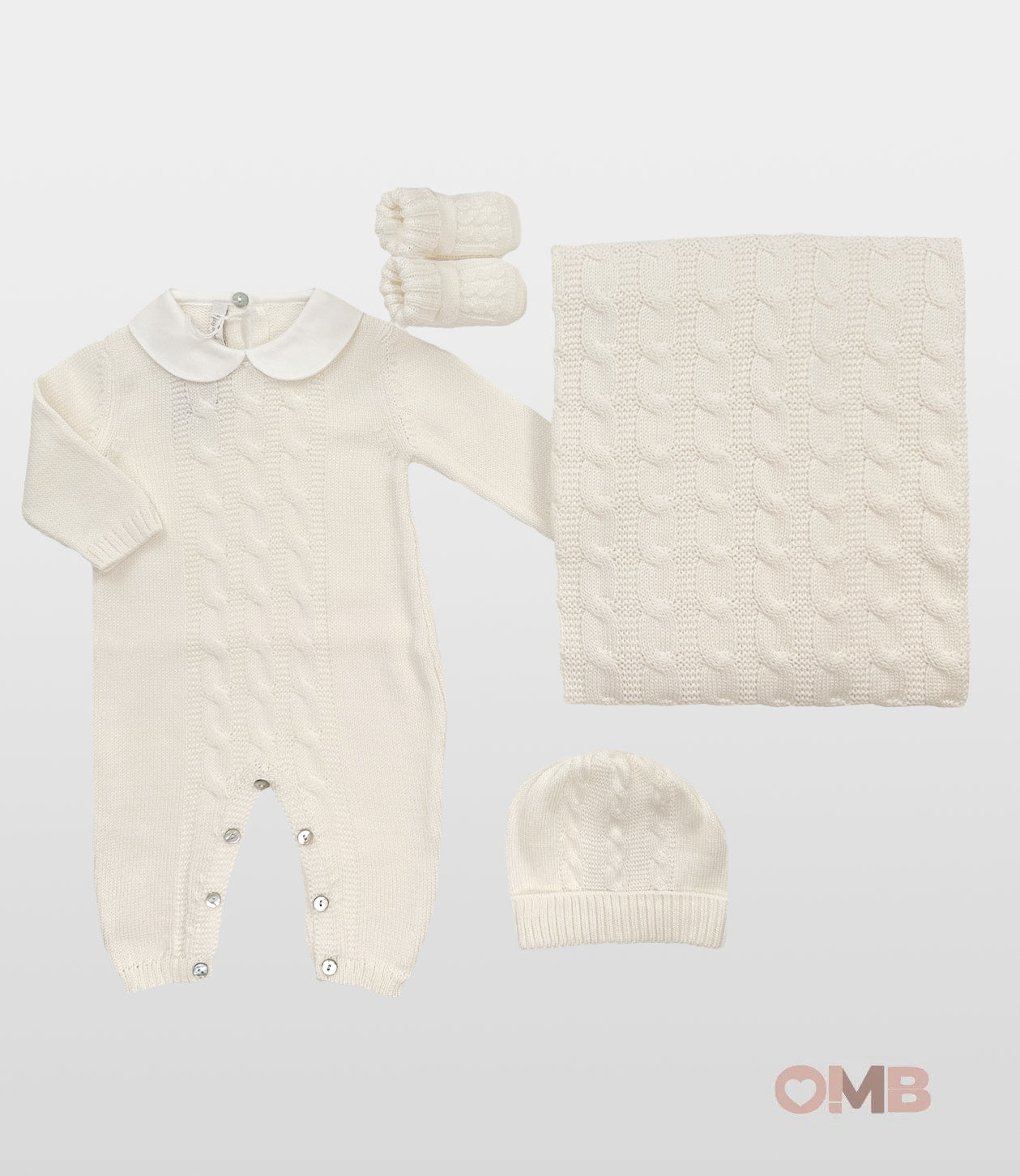 Cappello Neonato Baby Lord 643 panna 643 BIANCO BABY LORD 