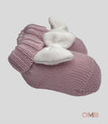 Babbucce Neonata Baby Lord 701 rosa antico