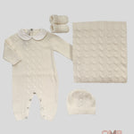 Babbucce Neonata Baby Lord 702 panna 702 BIANCO BABY LORD 