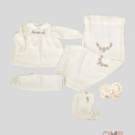 Set neonata BIMBI CHIC ALICEDUE Bianco ALICEDUE BCO-ROSA BIMBI CHIC 