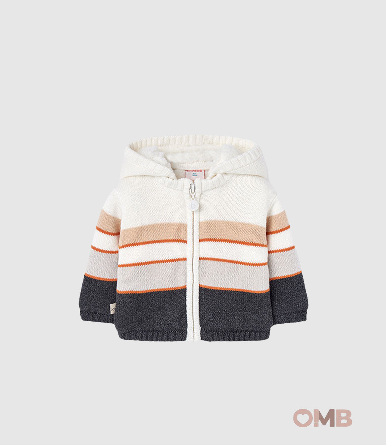 Cappotto Boboli neonata 122106 Multicolore 122106 ARANCIO BOBOLI 