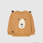 Felpa Boboli bambino 302050 Senape<BR/> 302050 SENAPE BOBOLI 
